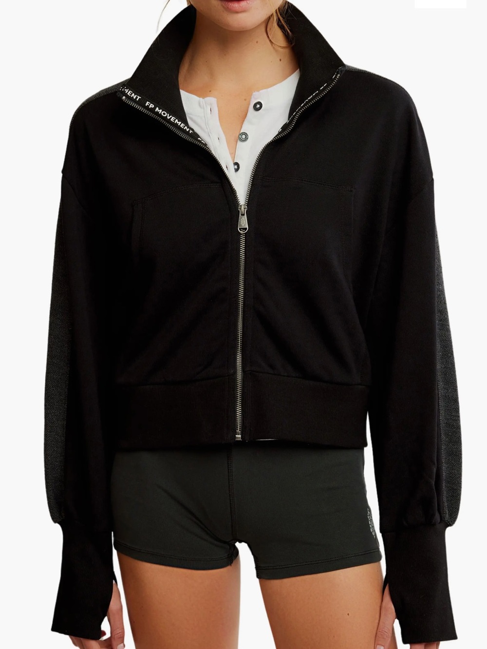FP Movement High Jump Oversize Zip-Up Jacket